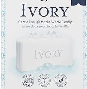 Ivory Gentle Bar Soap Original Scent, 900 g Total (10 Count of 90 g Each)